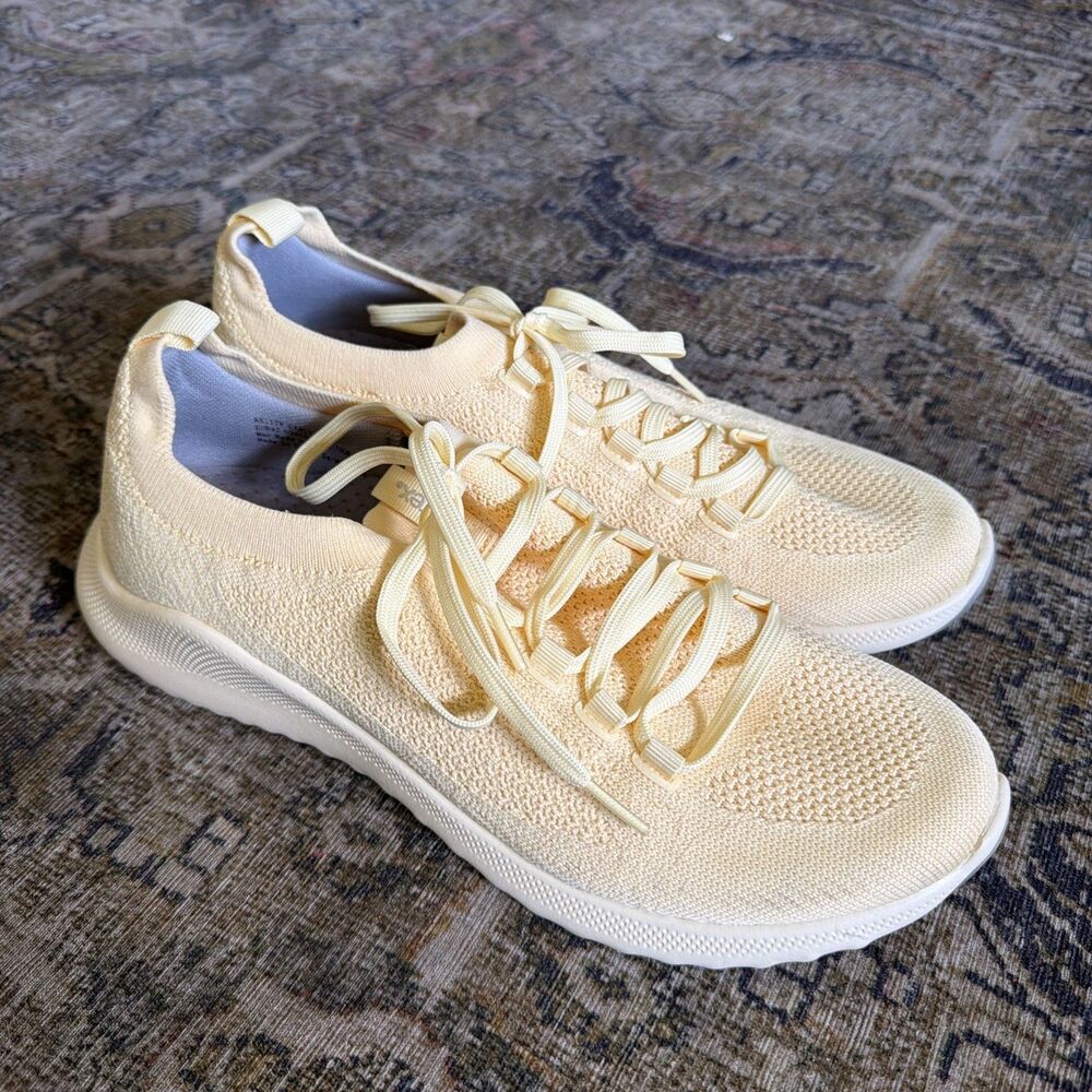 Aetrex Carly Lemon  AS117 Women's Comfort Running Shoes Mesh Sz 10 Yellow NWOB - Picture 6 of 11